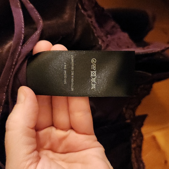 Free People sz S Velvet Bed Jacket - Picture 9 of 10
